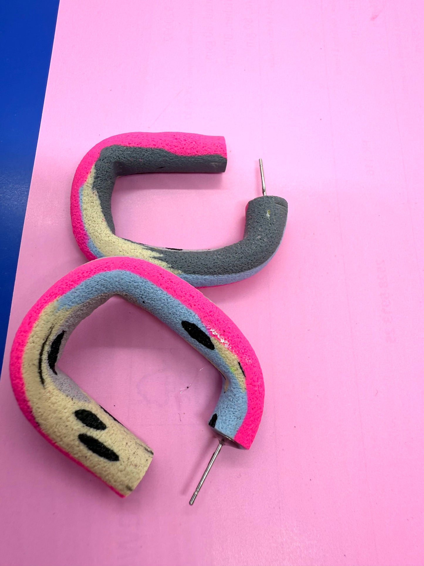 Hoops hot pink - no.1
