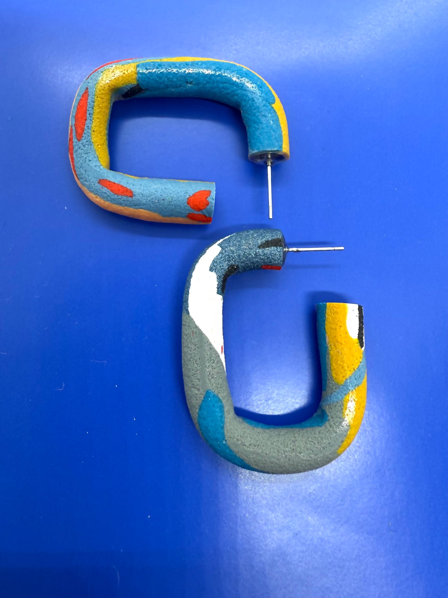 Hoops smooth blue - no.15