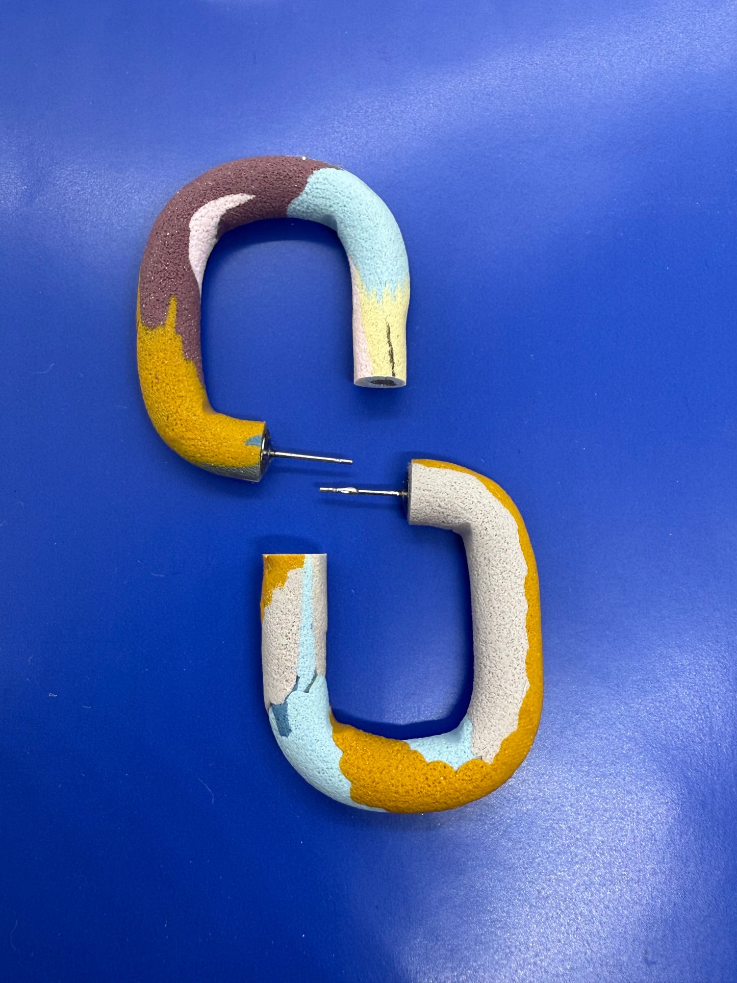 Hoops smooth blue - no.17