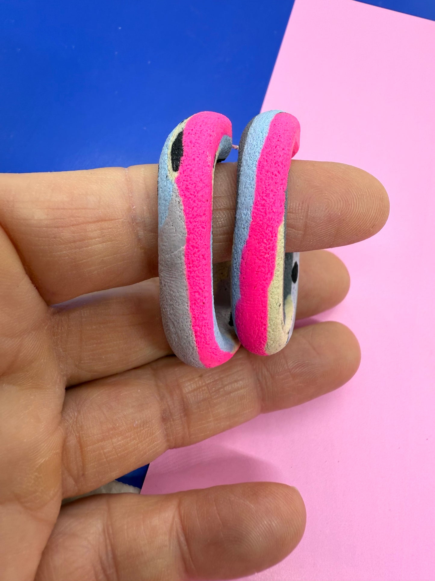Hoops hot pink - no.1