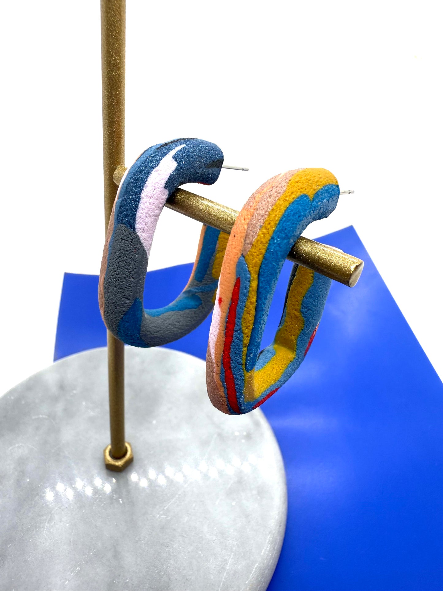 Hoops smooth blue - no.15