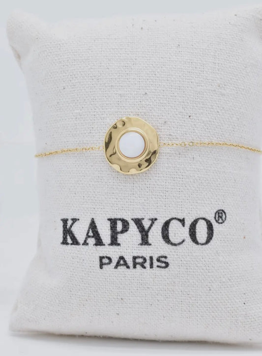 Forest ink bracelet white